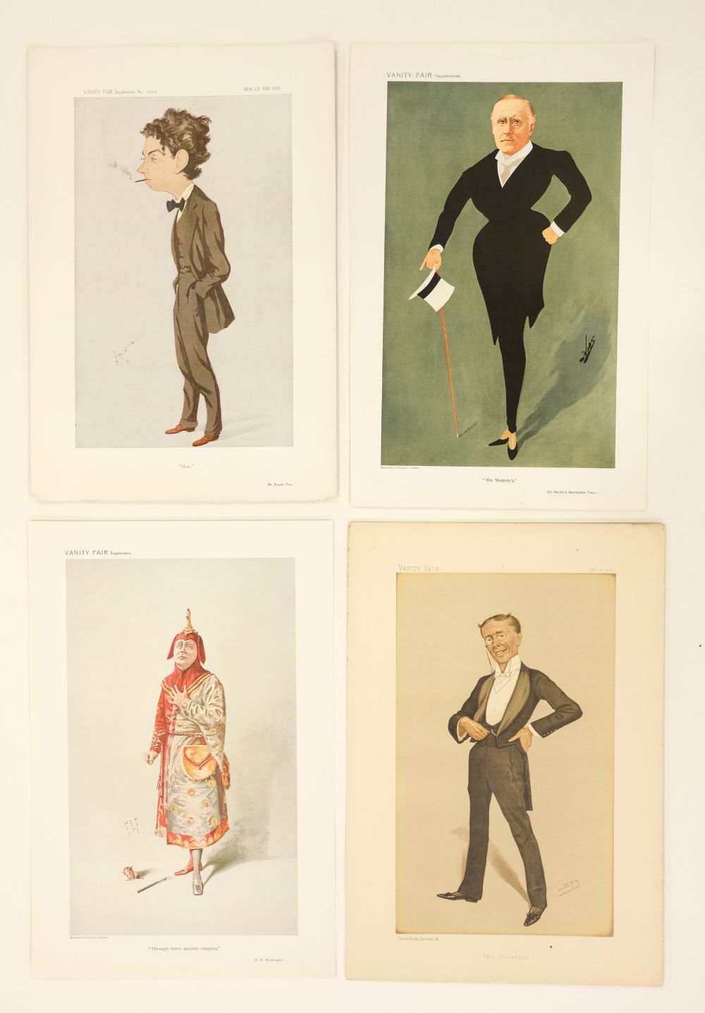 Vanity Fair. Thirty-one caricatures relating to the theatre, late 19th and early 20th century - Image 7 of 8