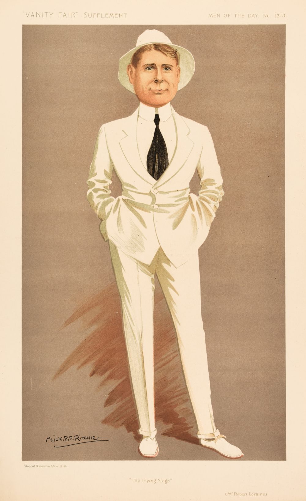 Vanity Fair. Thirty-one caricatures relating to the theatre, late 19th and early 20th century