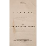 West Indies. Papers, presented pursuant to address, relating to the Island of Trinidad.