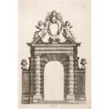 Architecture. A collection of approximately 70 engravings, 18th century