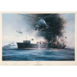 Aviation Print. "Sea King Rescue" by Robert Taylor