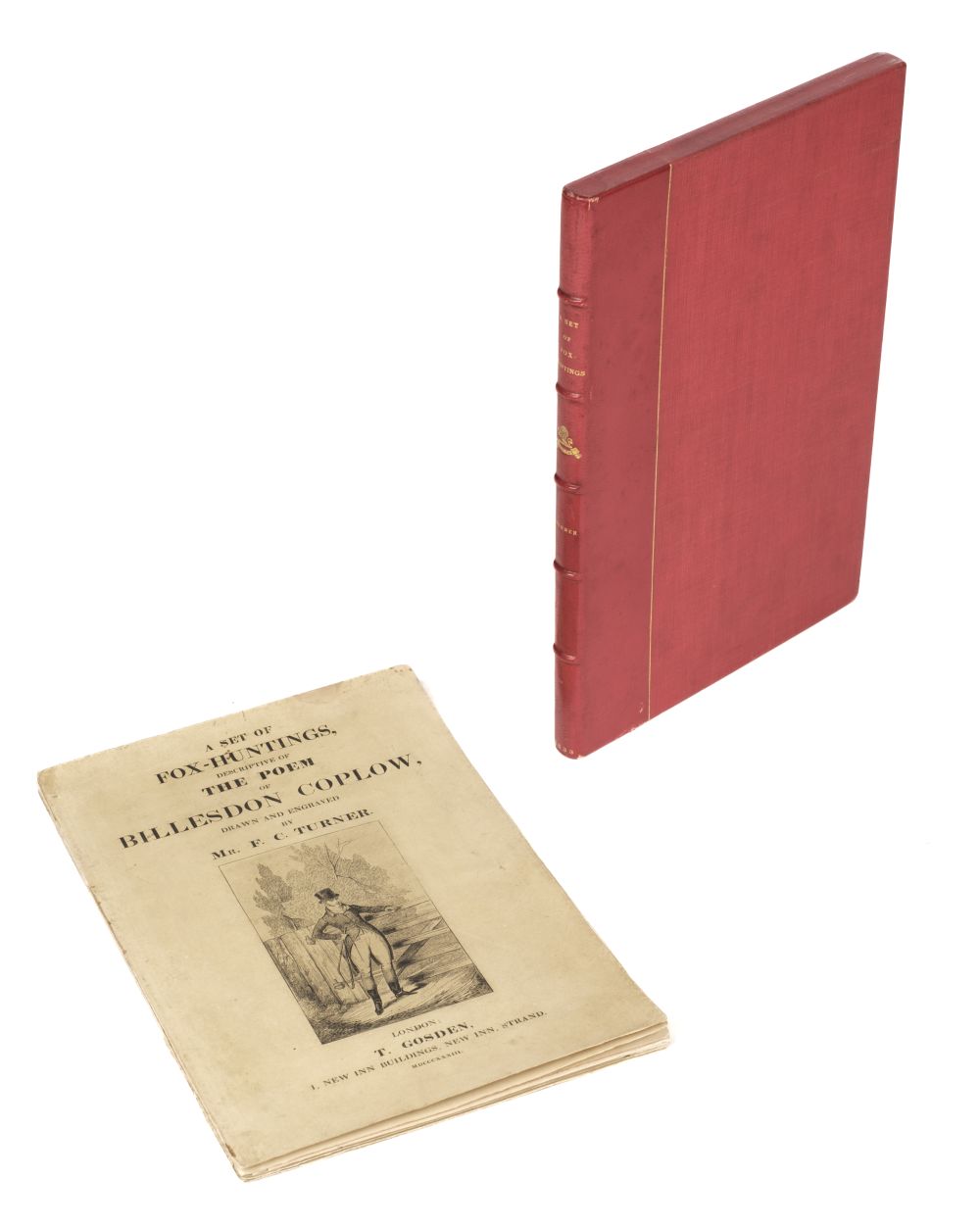 Turner (F. C.). A Set of Fox-Huntings Descriptive of the Poem of Billesdon Coplow, 1833