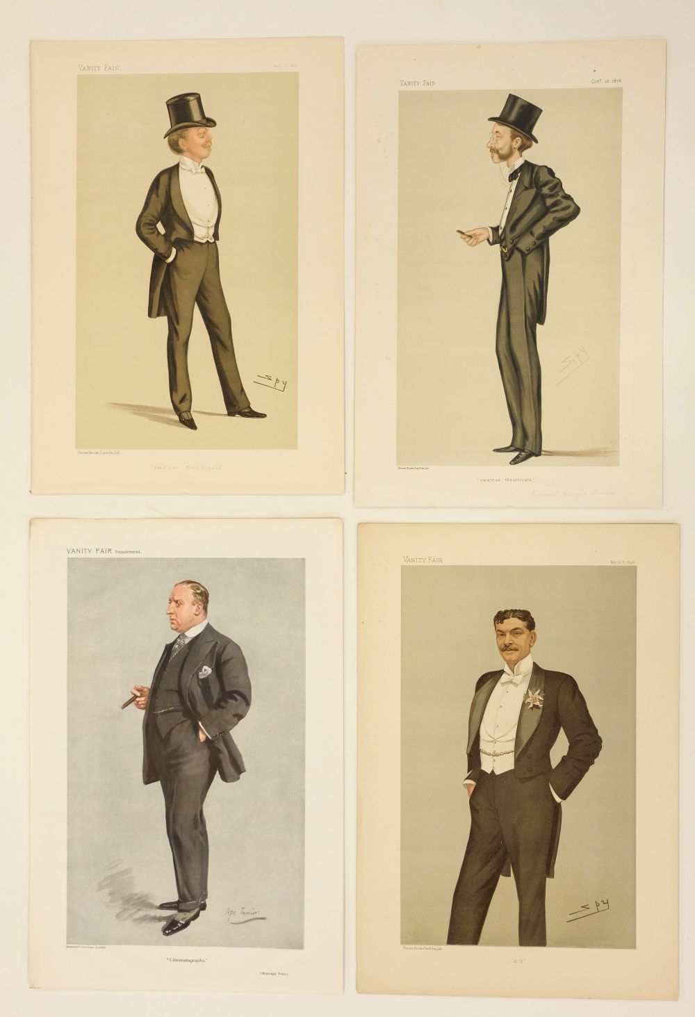 Vanity Fair. Thirty-one caricatures relating to the theatre, late 19th and early 20th century - Image 4 of 8