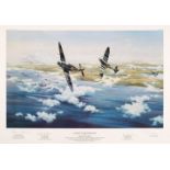 Aviation Prints. A large collection of approximately 770 signed aviation prints