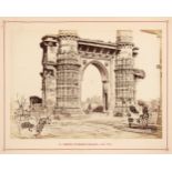 Biggs (Thomas). Architecture at Ahmedabad, 1st edition, London: John Murray, 1866