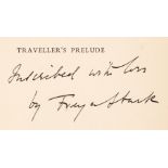 Stark (Freya). Traveller's Prelude, 1st edition, presentation copy, London: John Murray, 1950