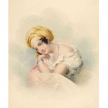 * Female Portraits. Four Watercolour Portraits, circa 1860