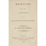 Godwin (William). Memoirs of the Author of A Vindication of the Rights of Woman