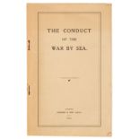 Churchill (Winston). The Conduct of the War by Sea, London: Darling & Son, 1915