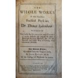 Sydenham (Thomas). The Whole Works, 7th edition, 1717