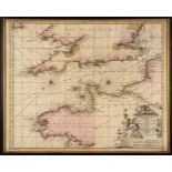 * English Channel. Visscher (N.). Manica Gallis La Manche et Belgis het Canaal..., circa 1700