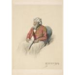 * Hardinge (Charles, Stewart). Gulab Sing, Kashmir 1847, colour lithograph