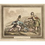 Rowlandson (Thomas, illust.). Hungarian & Highland Broad Sword, 1799