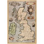 British Isles. Ortelius (Abraham), Britannicarum Insularum Vetus Descriptio..., 1592