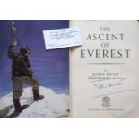 Hunt (John). The Ascent of Everest, 1st edition, London: Hodder & Stoughton, 1953