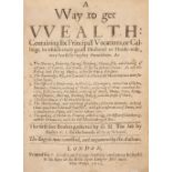 Markham (Gervase). A Way to get Wealth. Containing Six Principall Vocations