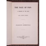Sommerville (Frankfort). The Face of Pan, A Romance of the Ages, and Other Stories, 1st edition
