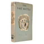 Lewis (C.S.). The Last Battle, 1st edition, London: Bodley Head, 1956