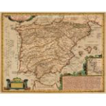 Spain & Gibraltar. Ortelius (Abraham), Hispaniae Veteris Descriptio, circa 1600