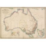 Australia. Wyld (James), Map of Australia compiled from the Nautical Surveys..., circa 1855