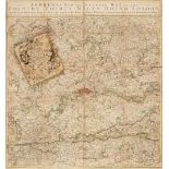 London. Andrews (J.), Andrews's New and Accurate Map of the Country..., round London, 1782