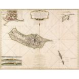 Madeira. Johnston (William), Geo Hydrographic Survey of the Isle of Madeira..., 1791