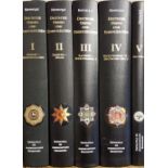 Nimmergut (Jorg). Deutsche Orden und Ehrenzeichen bis 1945, 5 volumes, 1st edition