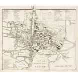 * Oxford. Pearson (R. publisher), New Map of the University and City of Oxford, 1817