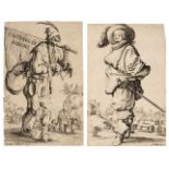 * Callot, Jacques (1592-1635). Various etchings from Les Gueux, La Noblesse, Les Gobbi, circa 1620s