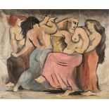 AR * Hale (Kathleen, 1898-2000). Four maenads dancing, 1920s
