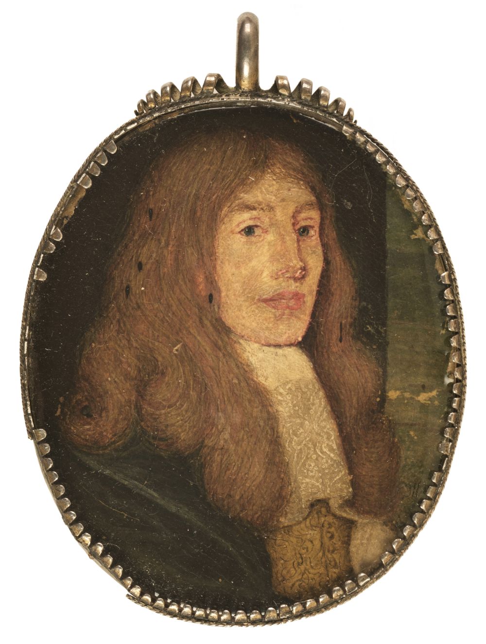 * English School. Portrait miniature of a gentleman, circa 1660