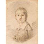 * Humphrey, Ozias (1742-1810), Portrait of Edward Leveson Gower, 1782, pencil, chalks and charcoal