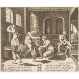 * Master of the Die. Cupid and Psyche, after Raphael, circa 1530-60, complete set of 32 engravings