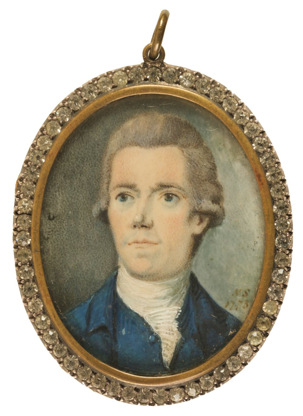* Salway (N., active circa 1860, attributed to). Portrait of a young gentleman, 1773