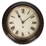* Wall Clock. A Victorian circular wall clock