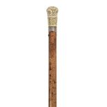 * Walking Stick. A George I piqué cane