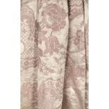 * Dress. A gown of early 18th century Chinese export silk damask