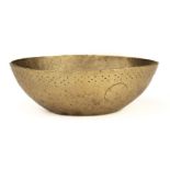 * Roman Bowl. A Roman gilt-bronze bowl circa 220AD(?)