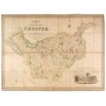 Cheshire. Swire (W. & Hutchings W.F.), A Map of the County Palatine of Chester..., 1830