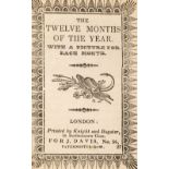 Chapbooks. The Twelve months of the year, c.1824-42