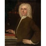 * English School. Portrait of a young gentleman, circa 1730s/40s