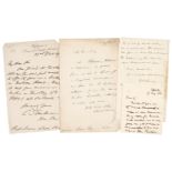 * Levi (Leone, 1821-1888). A collection of 96 mostly Autograph Letters Signed to Levi