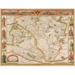 Hungary. Speed (John), The Mape of Hungari newly augmented..., 1676