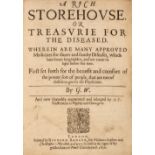 Wateson (George). A Rich Storehouse or Treasurie of the Diseased..., 1630