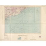 Hong Kong and the Far East. Four military issue maps, circa 1944