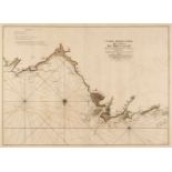 France. Mortier (Pierre). Three large sea charts of Brittany, 1693 [but later]