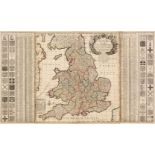 England & Wales. Overton (Henry, publisher), A New & Correct Map of England & Wales, 1719