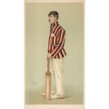 * Vanity Fair. A collection of 14 caricatures of cricketers. late 19th & early 20th century