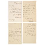 * Prime Ministers. A miscellaneous collection of British Prime Ministers’ autograph material