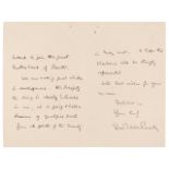 * Baden-Powell (Robert, 1857-1941). Autograph Letter Signed, 'R.S.S. Baden-Powell', 1901